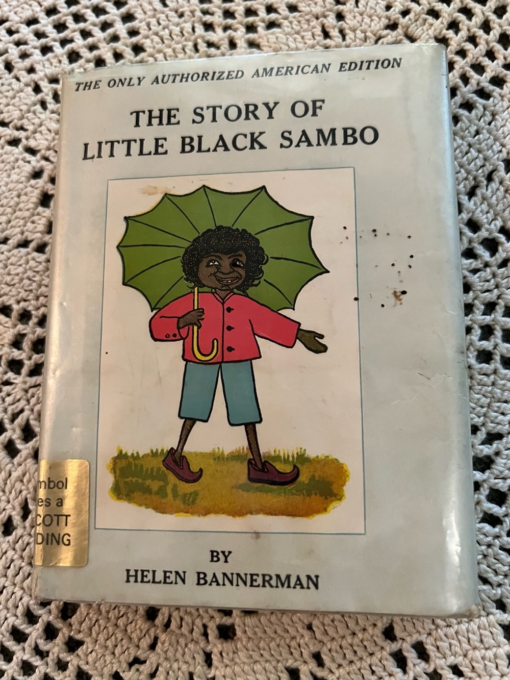 Vintage HC Darling Book by Helen Bannerman